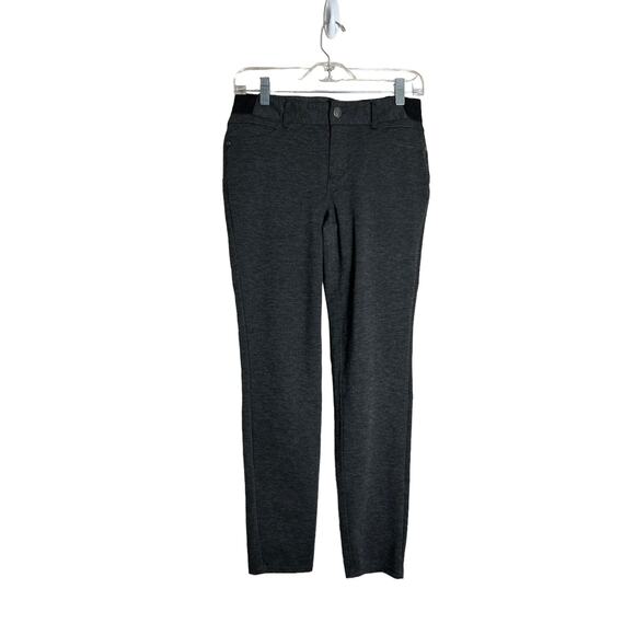 Simply Vera Wang Size Medium Petite Gray Pants Skinny Mid Rise - Picture 1 of 4